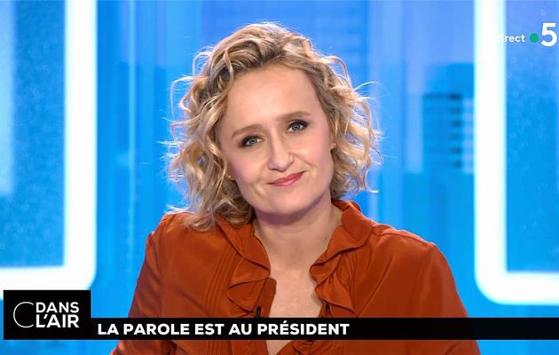 Caroline Roux C Dans l'Air France 5 le 10.12.2018