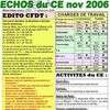 CE de novembre 2006