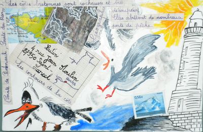 Départ :Mail art pour Lutin