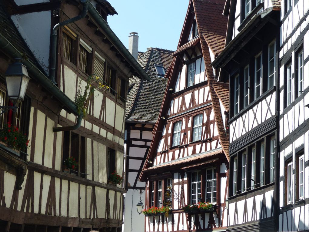 Carte postale d'Alsace en couleur