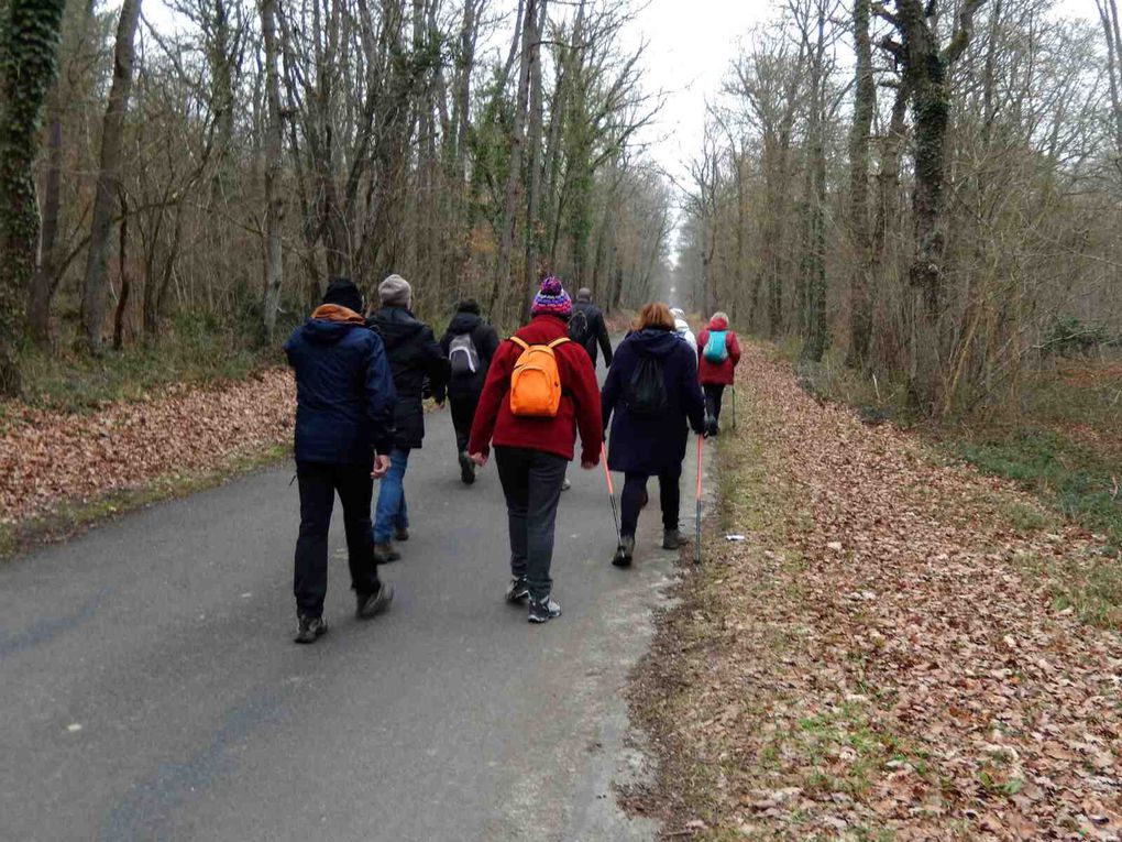 La marche du 9 février autour de Villegats