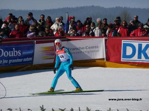 Mes photos perso de la coupe du monde de combiné nordique à Chaux-neuve le 31 janvier et le 1er février 2009