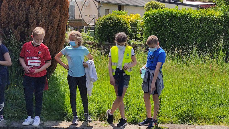 Rando patrimoine dans Campénéac pour les CM2