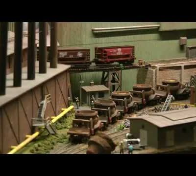 journées du Chemin de fer Modèles de Rijswijk : module thème "le rail, l'Acier en Pennsylvanie"