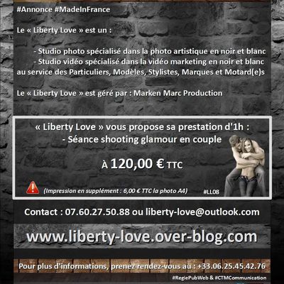 LIBERTY LOVE (#LibertyLove #LL) (#TopPro2016) : Venez faire vos photos ultra perso