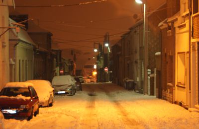 ma ville sous la neige