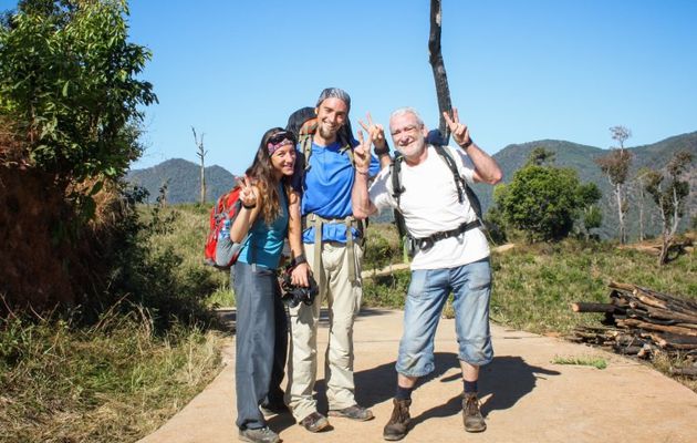 Thaïlande avec les parents : 3 jours de trek