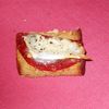 Toast chorizo chèvre et pain d'épice