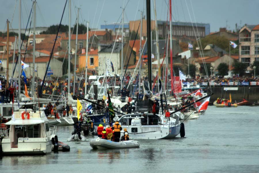 Le départ du Vendée Globe 2008 - Les Sables d'Olonnes