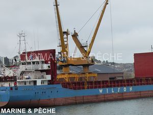 Port de Fécamp 14 mars 2017   import néphéline