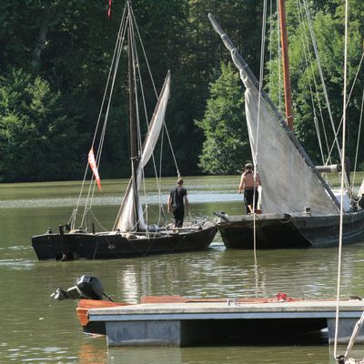 les gabares à Briare