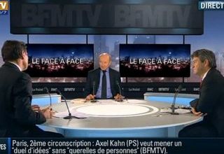 Débat Mélenchon vs Estrosi dans "BFM-TV 2012"