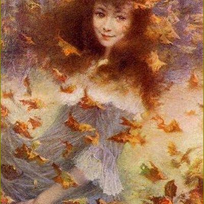 Automne par les grands peintres  -  Lucien Lévy-Dhurmer (1865-1953) automne