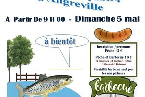 Affiche journée pêche le 5 mai 2019 au Paradis Aquatique à Angreville