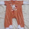 184 Pyjama orange Kitchoun 9 mois