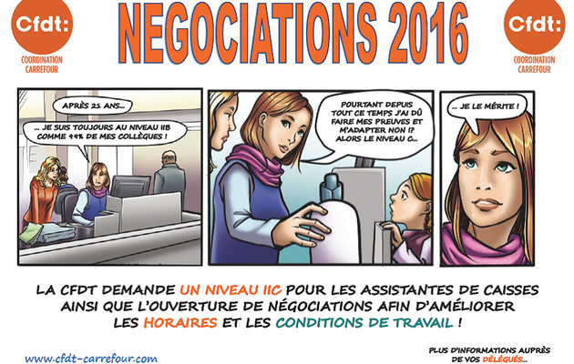 NAO 2016 : Revendications caisses