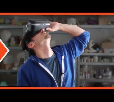 Les lunettes de réalité virtuelle pour voir des vidéo en 3d 