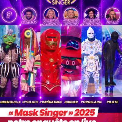 « Mask Singer » 2025 : notre enquête en live sur les personnages ! (Diaporama) #MaskSinger
