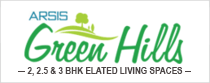 Luxury 2 BHK and 3 BHK Apartments in KR Puram - Arsis Green Hills