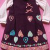 ensemble DPAM (robe + sous pull + collant) taille 2 ans