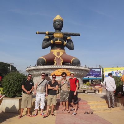 Cambodge : Battambang, 1er pas dans ce merveilleux pays