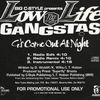 BIG C-STYLE Presents LOW LIFE GANGSTAS - G's Come Out At Night [Maxi-Single]