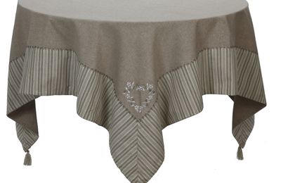 Collection AMBRE: Nappe 150x150cm