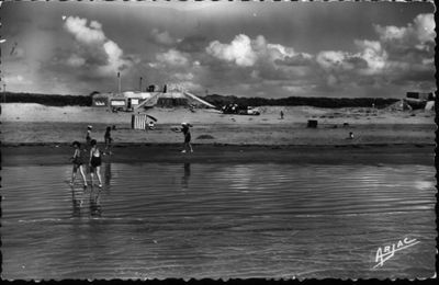 Les Blockhaus étaient déjà sur la plage...