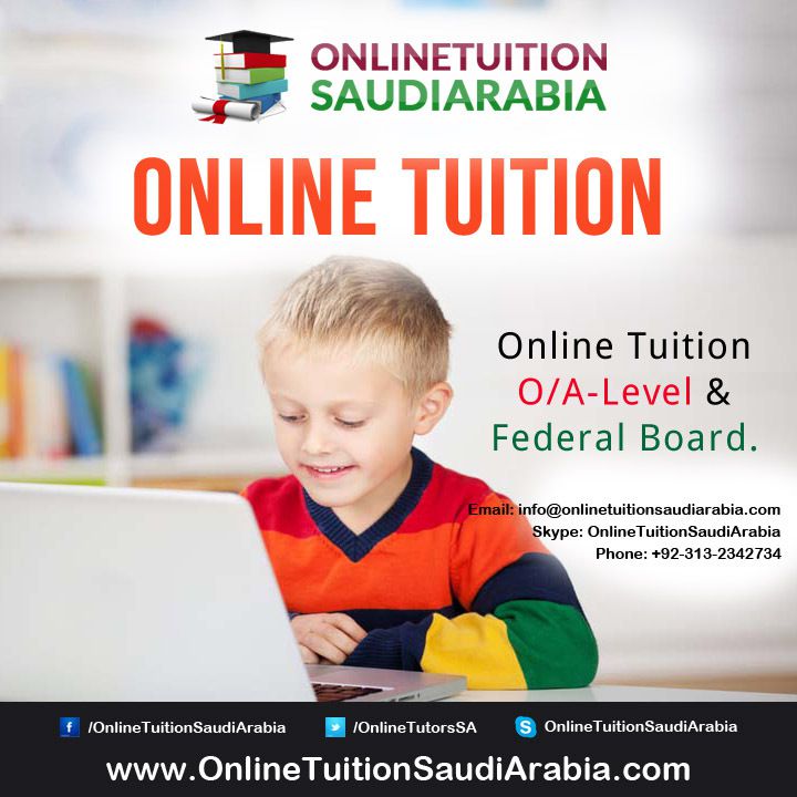 Online O/A Level Tutors in Saudi Arabia