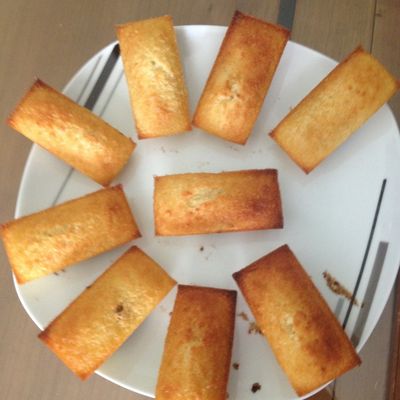 Financier au nutella de Cyril Lignac 