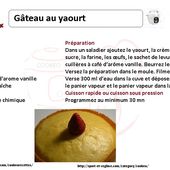 Gateau Au Yaourt Une Recette Cookeo Recettes Faciles Rapides Au Cookeo Et Autres Robots Ou Sans