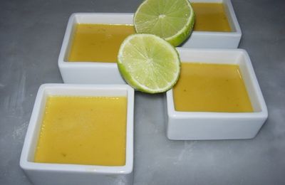 Crème coco-citron vert