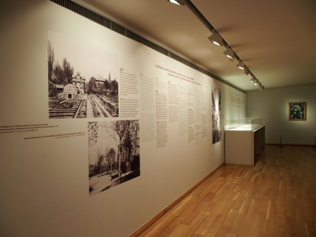 Vues de l'exposition Caillebotte peintre et jardinier, musée des impressionnismes, Giverny © Le Curieux des arts Gilles Kraemer, visite presse 