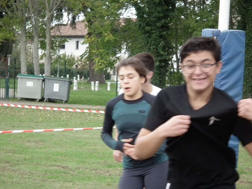 Résultats du cross