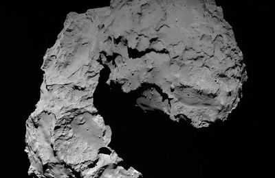 Images de la descente de Rosetta