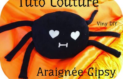 Coussin Doudou Araignée Gipsy - Tutoriel Couture DIY