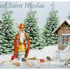 Carte à imprimer ~Saint Nicolas~