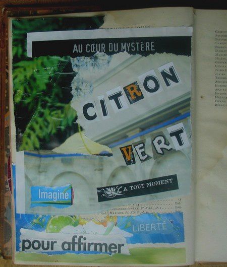 collages 2009 atelier du citron vert