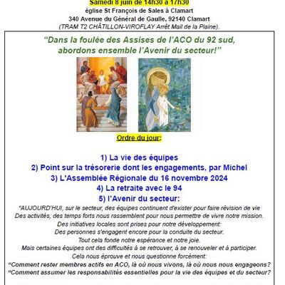 Rencontre responsables trésoriers juin 2024