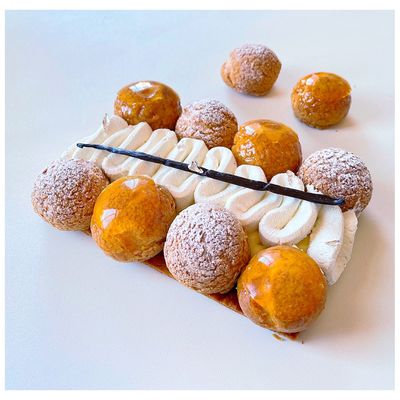 Paris-brest vanille
