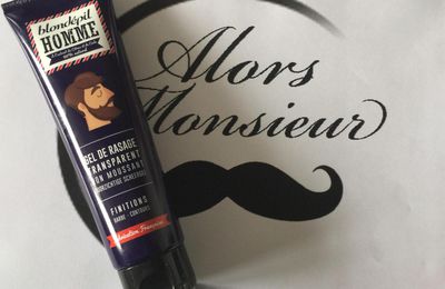 TEST: Le gel à raser transparent et non moussant Blondépil.