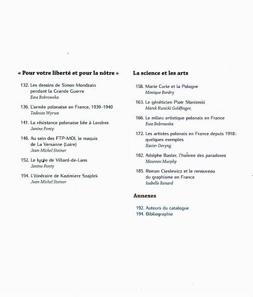 Les polonais en France de 1830 à nos jours