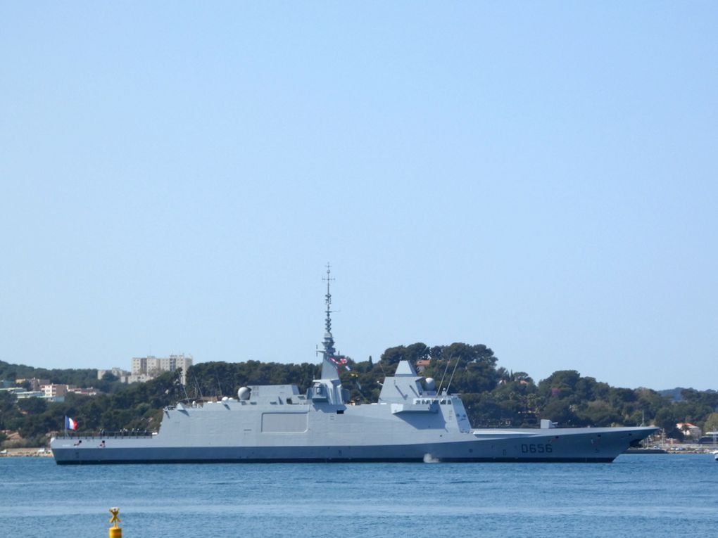 ALSACE , D656 arrivant au port de Toulon le 02 avril 2020