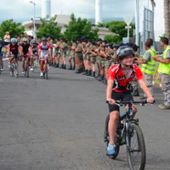 Tour de l'île à vélo pour "Vaincre la mucoviscidose" : 3.000 euros récoltés par le RSMA-R