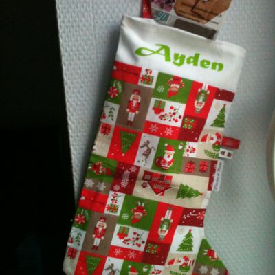 Une chaussette de Noël comme en Irlande 