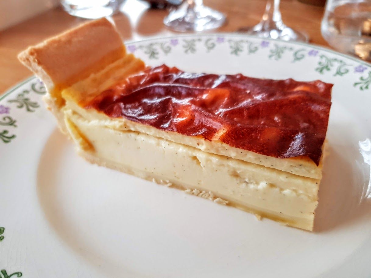 Flan Pâtissier Le Truffaut restaurant Paris 17