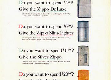 Zippo 1957 - The gift that lights forever