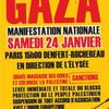 Samedi 24 janvier : manifestation nationale à Paris pour une paix juste et durable entre Palestiniens et Israéliens