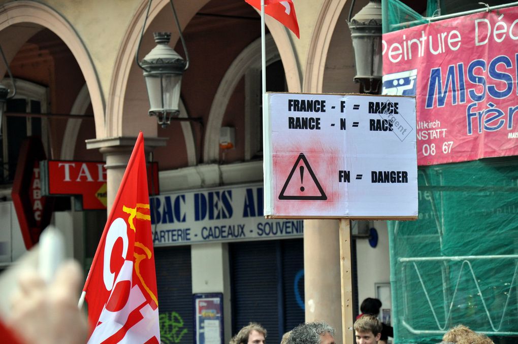 Défilé du 1er mai 2012 à Mulhouse