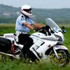 Les motocyclistes de la Police Nationale
